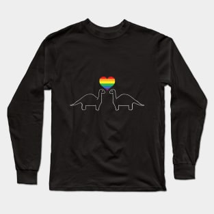 Gay Dinos Long Sleeve T-Shirt